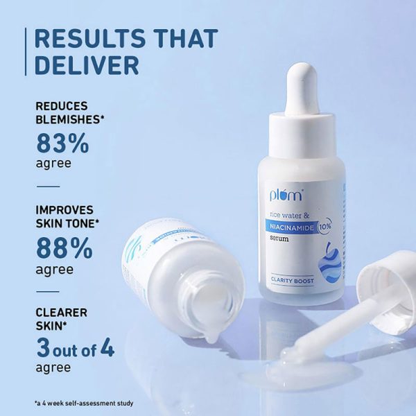 10% Niacinamide Face Serum with Rice Water