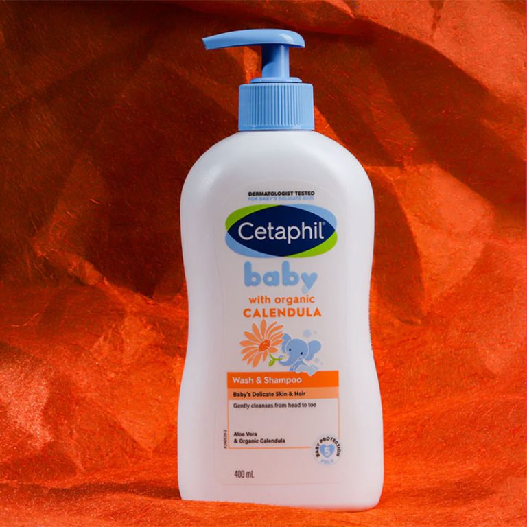 Cetaphil Baby Wash & Shampoo With Organic Calendula - 400ml
