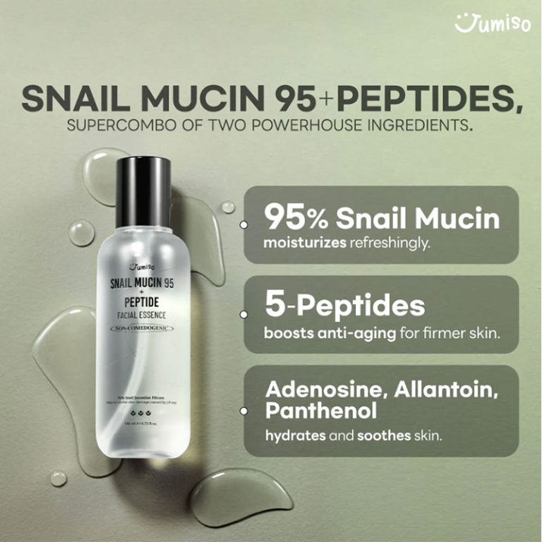 Jumiso Snail Mucin 95 + Peptide Essence - 140ml