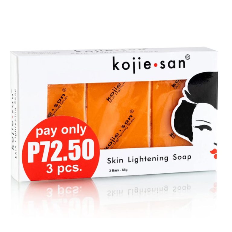Kojie San Facial Beauty Soap 3 Bars Per Pack (65g)