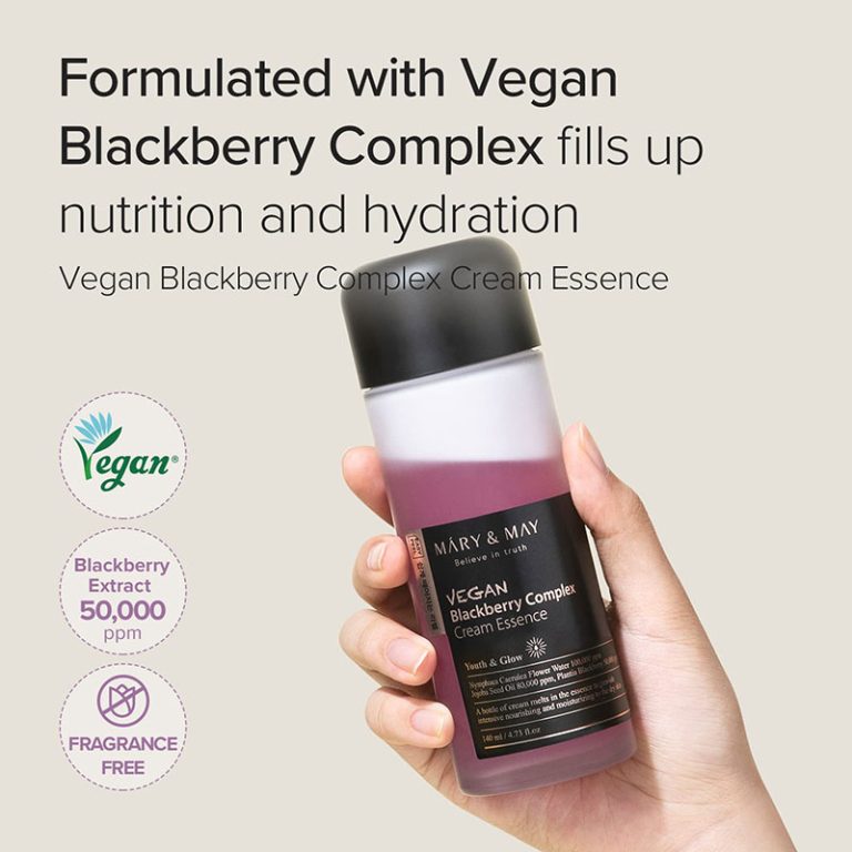 Mary & May Blackberry Complex Cream Essence - 140ml