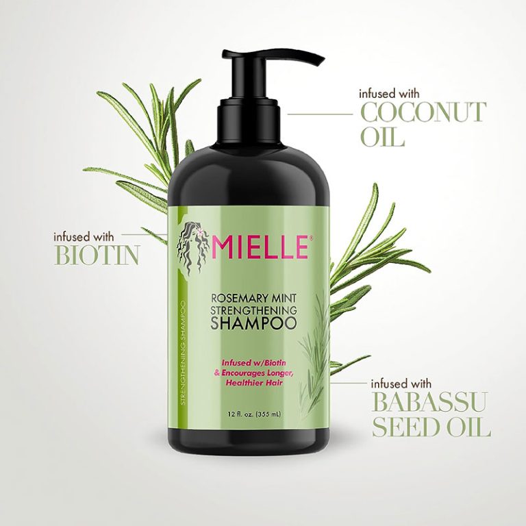 Mielle Rosemary Mint Strengthening Shampoo - 355ml