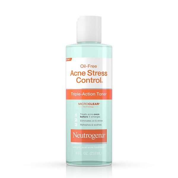 Neutrogena Oil-Free Acne Stress Control Triple-Action Toner - 237ml
