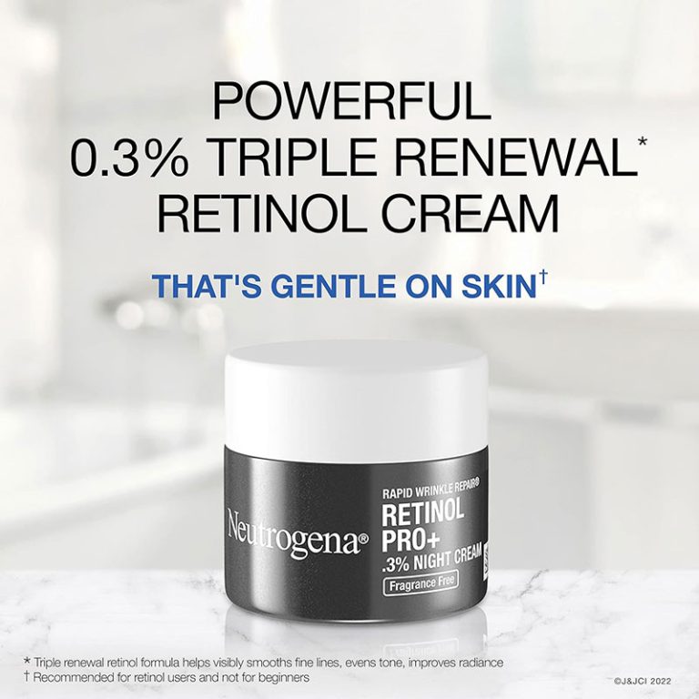 Neutrogena Rapid Wrinkle Repair Retinol Pro+ .3% Night Cream - 48gm