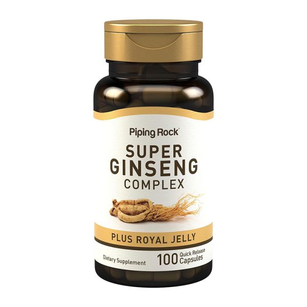 Piping Rock Ginseng Complex Capsules - 100 Capsules