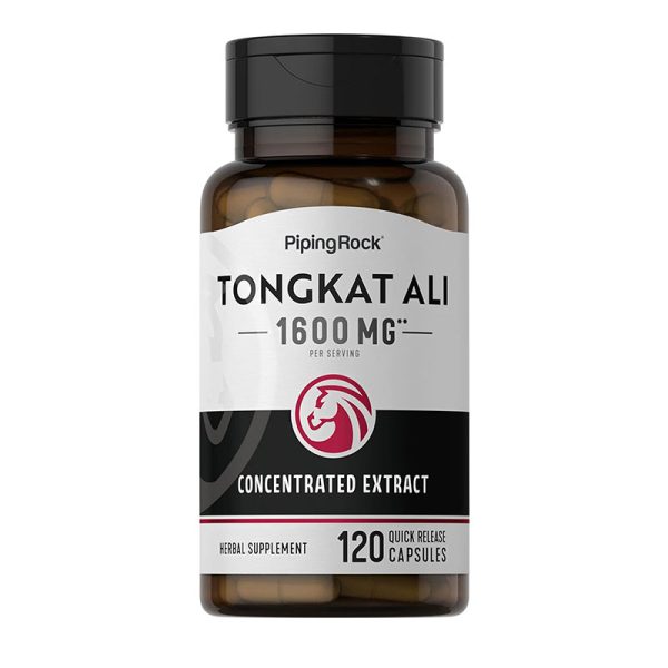 Piping Rock Tongkat Ali 1600mg - 120 Capsules