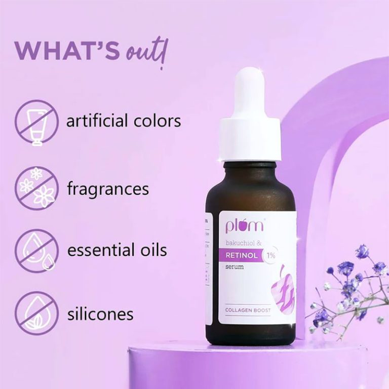Plum 1% Retinol Face Serum with Bakuchiol - 30ml