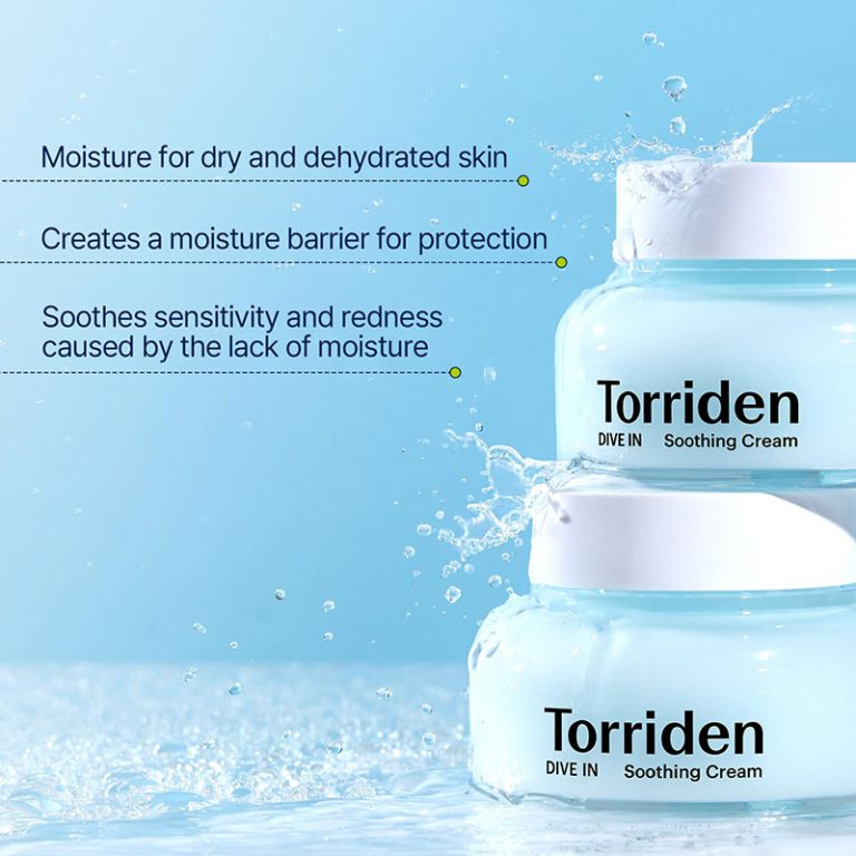 Torriden Dive Low Molecular Hyaluronic Acid Soothing Cream - 100ml