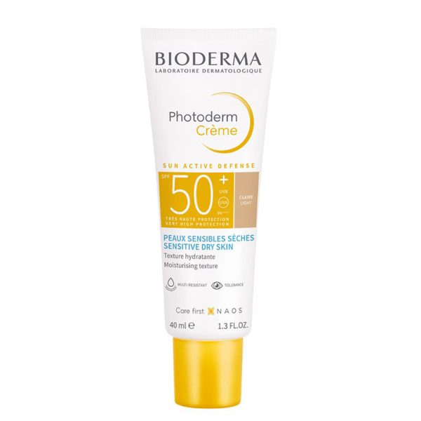 Bioderma Photoderm Creme Teinte Claire SPF 50+ Sunscreen - 40ml