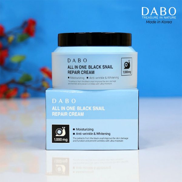 Dabo All In One Black Snail Repair Cream -100gm