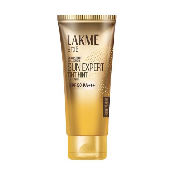 Lakme 9to5 Sun Expert Tint Hint Sunscreen SPF50 PA+++ - 100ml