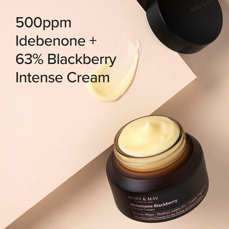 Mary&May Idebenone + Blackberry Complex Intensive Total Care Cream - 70gm