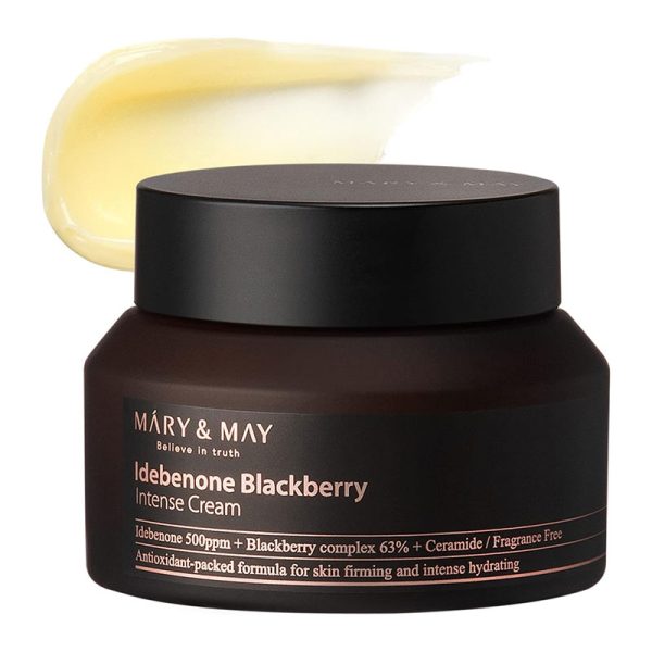 Mary&May Idebenone + Blackberry Complex Intensive Total Care Cream - 70gm