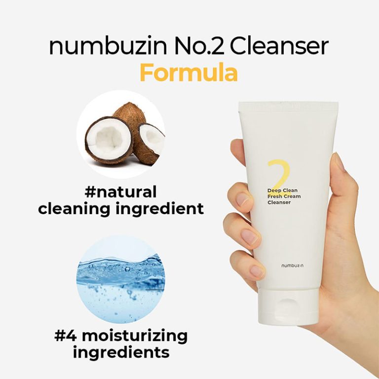 Numbuzin No.2 Deep Clean Fresh Cream Cleanser - 120ml