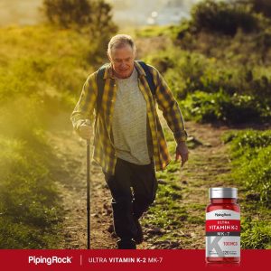 Piping Rock Vitamin K2 MK7 100 mcg - 120 Softgels