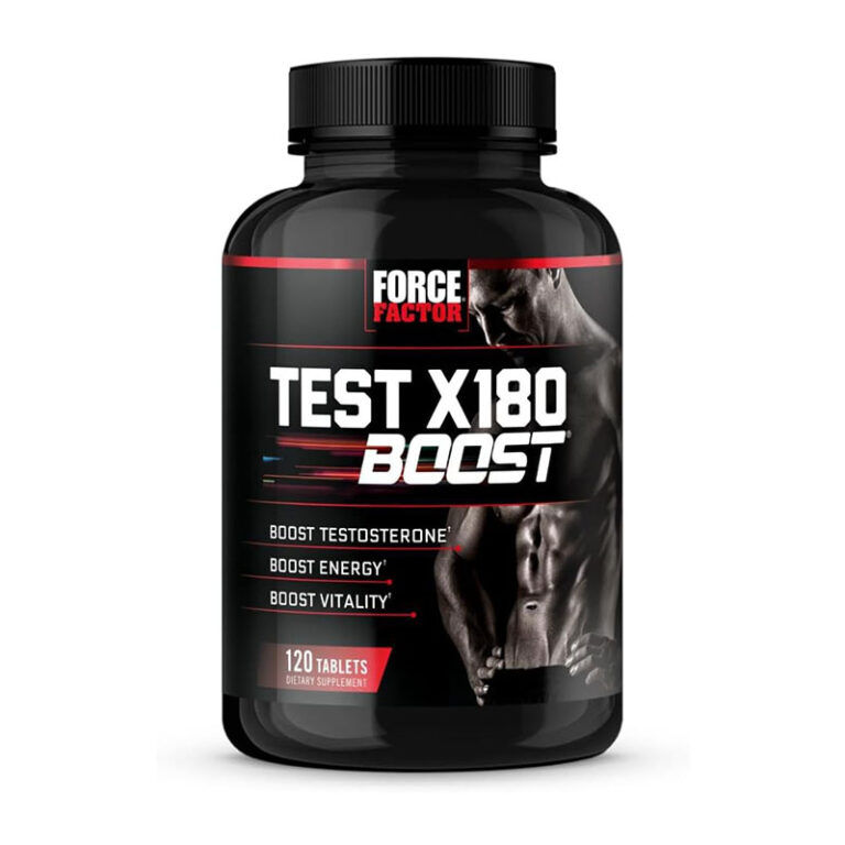 Force Factor Test X180 Boost - 120 Tablets