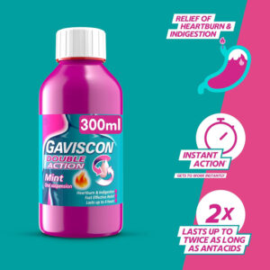 Gaviscon Double Action Liquid Mint - 300ml