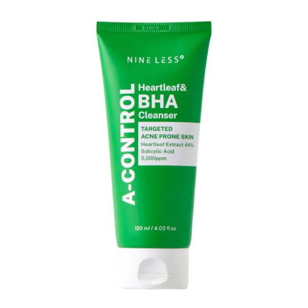Nine Less A-Control Heartleaf & BHA Cleanser - 120ml