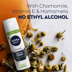 Nivea Men Sensitive Shaving Foam - 200ml