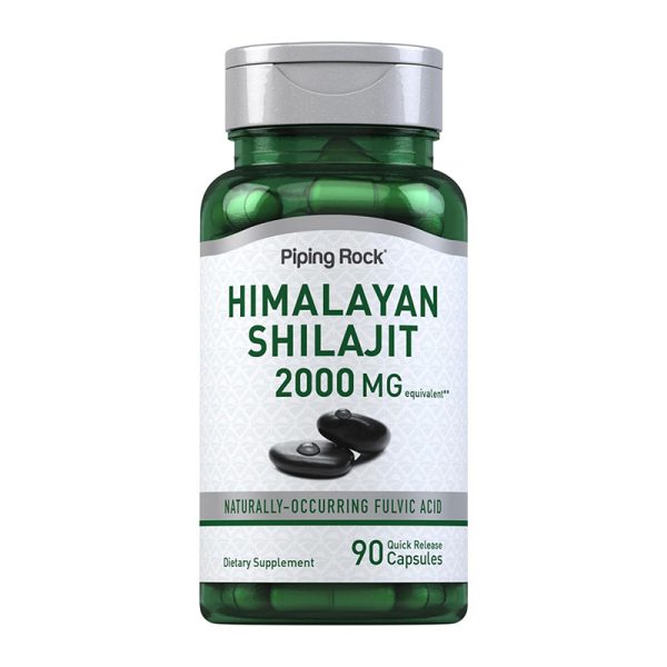 Piping Rock Himalayan Shilajit 2000mg - 90 Capsules
