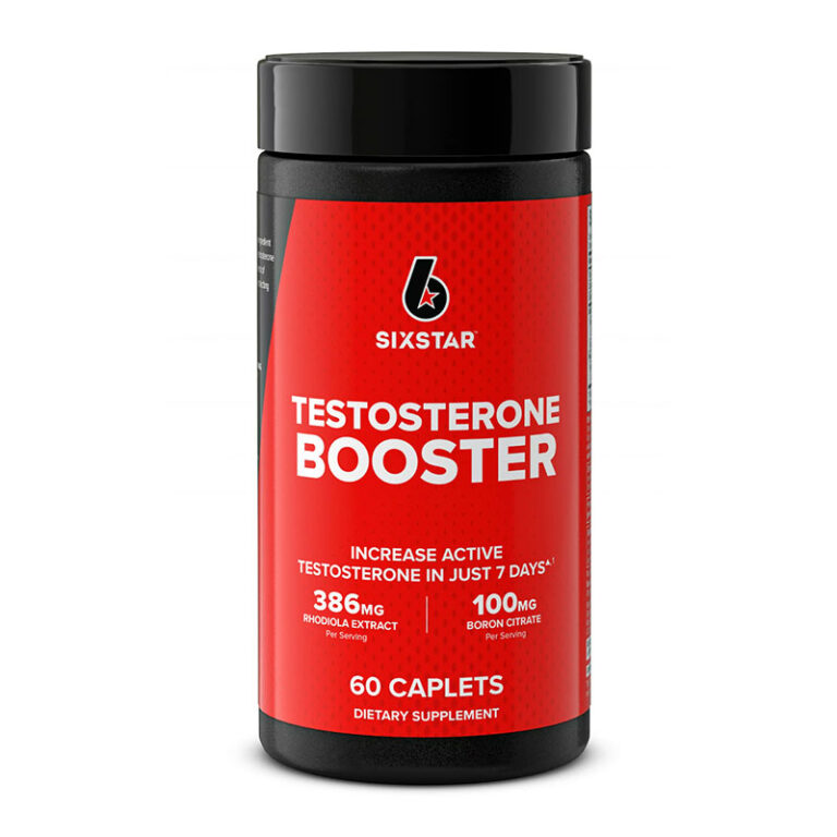 Six Star Testosterone Booster 386mg - 60 Caplets
