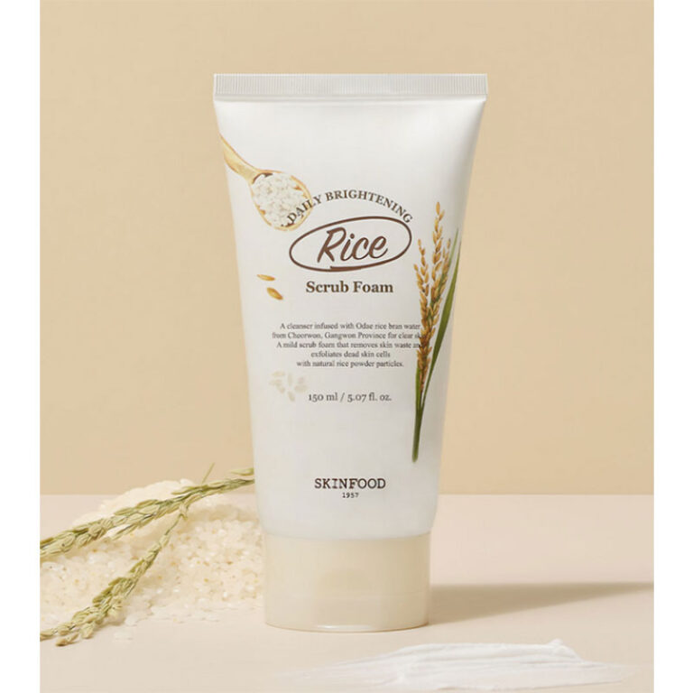 Skinfood Rice Daily Brightening Scrub Foam - 150ml