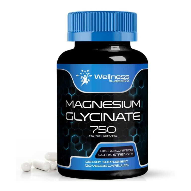 Wellness Labs RX Magnesium Glycinate 750mg - 120 Capsules