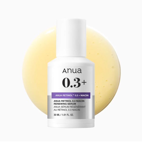 ANUA Nano Retinol 0.3 Niacin Renewing Serum - 30ml