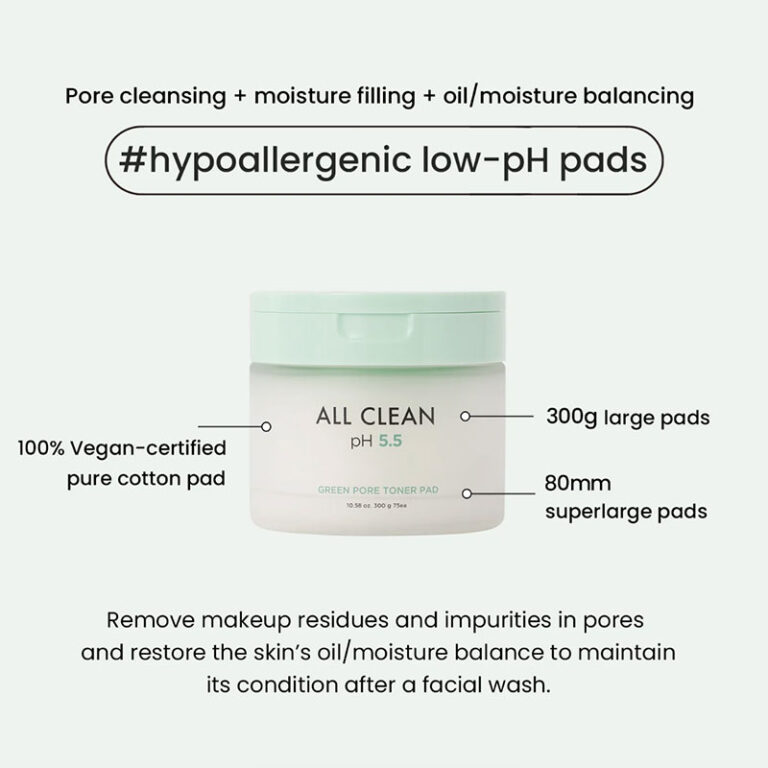Heimish All Clean Green Pore Toner Pads - 300g/75ea