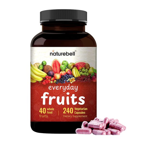 NatureBell Everyday Fruits Supplements - 240 Capsules