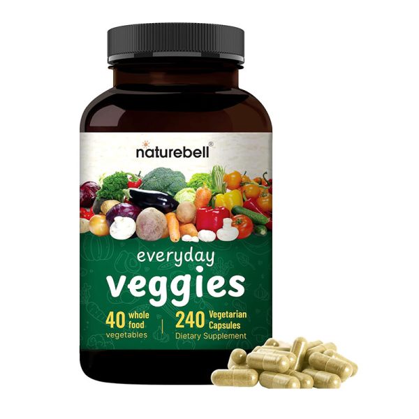 NatureBell Everyday Vegetables Supplements - 240 Capsules