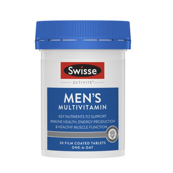 Swisse Men’s Ultivite Multivitamin - 30 Tablets