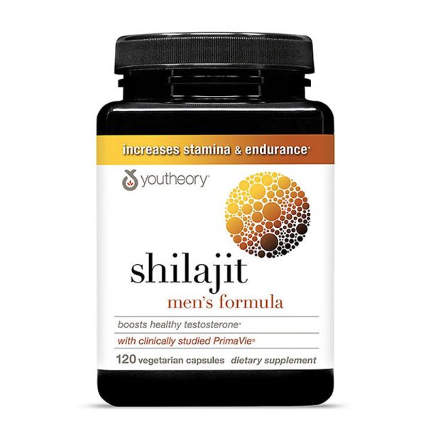 Youtheory Men's Shilajit 500mg - 120 Capsules