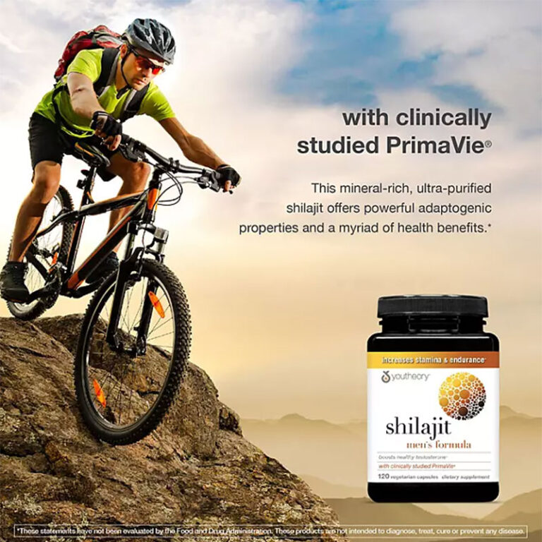 Youtheory Men's Shilajit 500mg - 120 Capsules