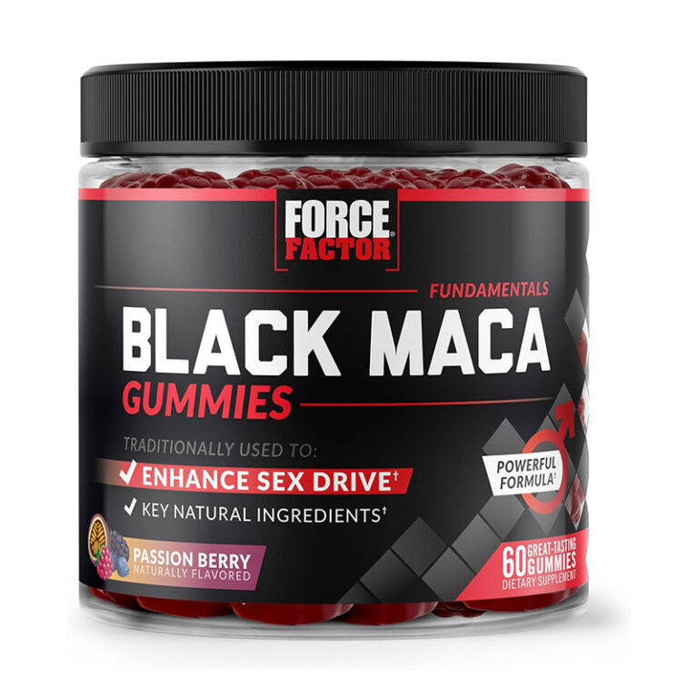 Force Factor Black Maca - 60 Gummies
