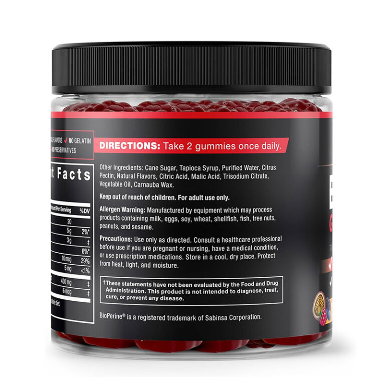 Force Factor Black Maca - 60 Gummies