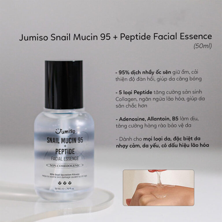 Jumiso Snail Mucin 95 + Peptide Essence - 50ml