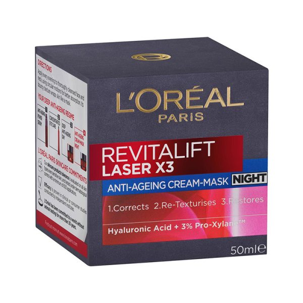 L’Oreal Paris Revitalift Laser X3 Night Cream - 50ml
