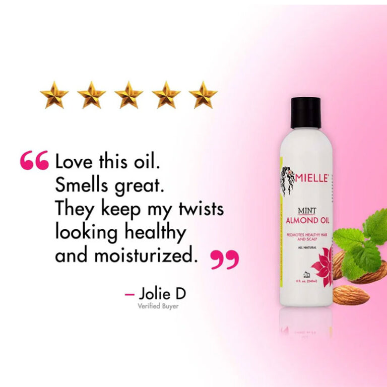 Mielle Mint Almond Oil - 240ml
