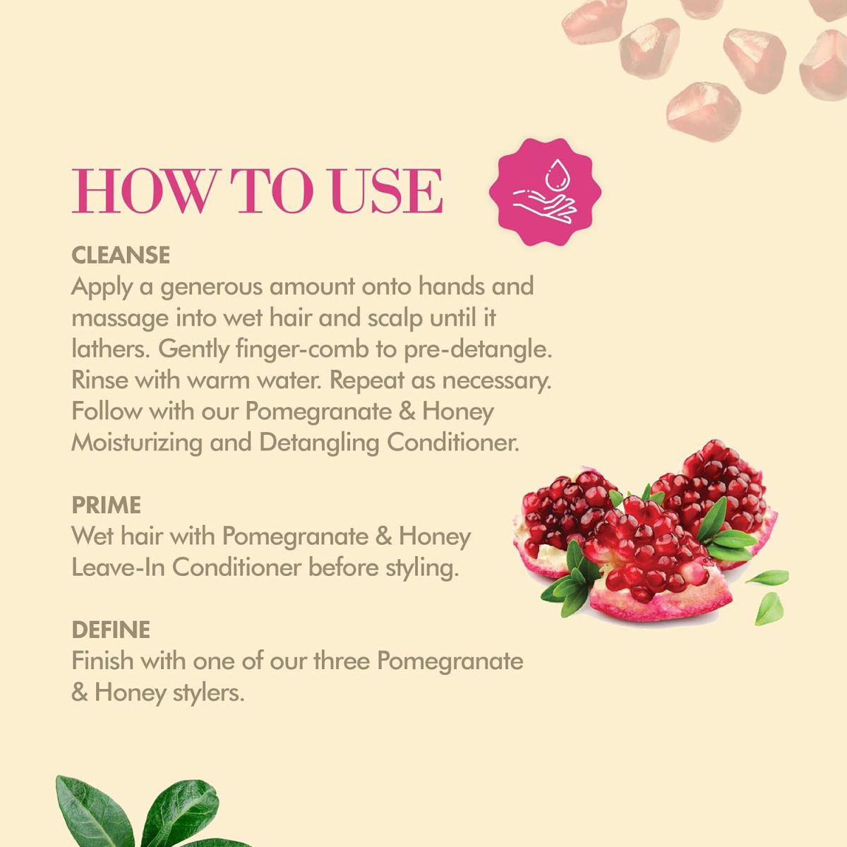 Mielle-Pomegranate-&-Honey-Detangling-Shampoo---355ml-2 Mielle Pomegranate & Honey Detangling Shampoo - 355ml