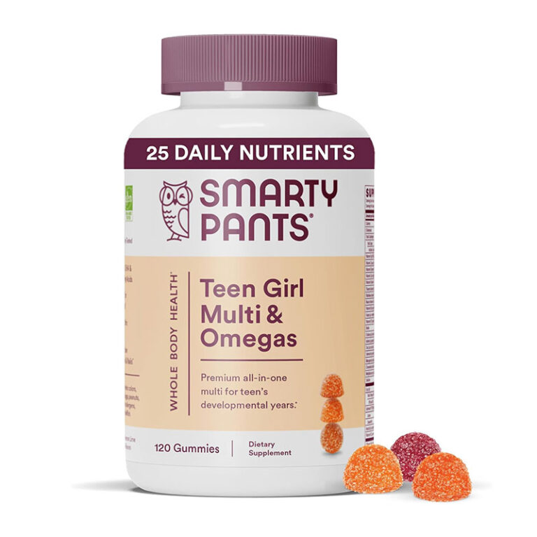 SmartyPants Teen Girl Multi & Omegas - 120 Gummies