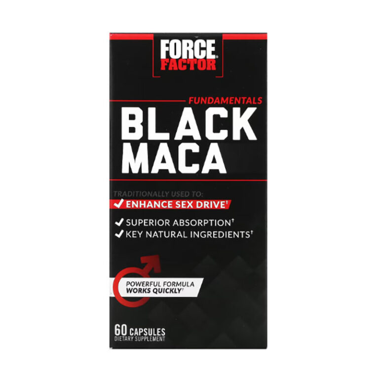 Force Factor Black Maca - 60 Capsules