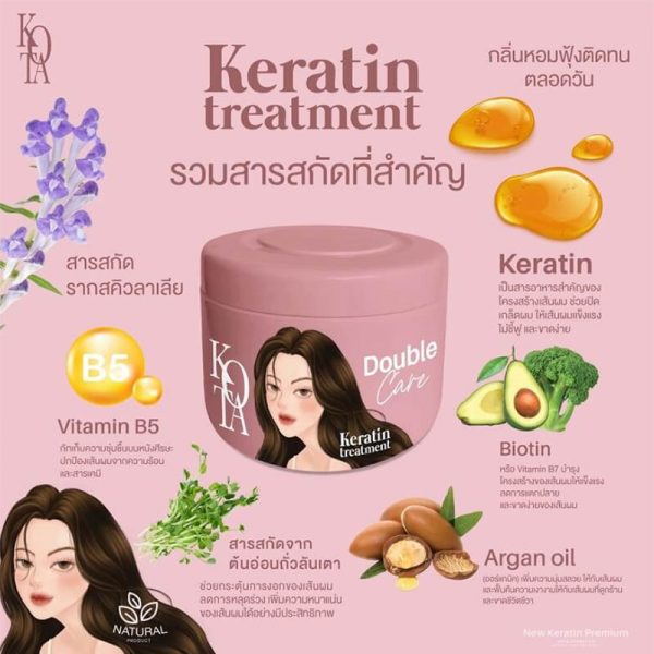 KOTA Double Care Keratin Treatment Mask - 250m