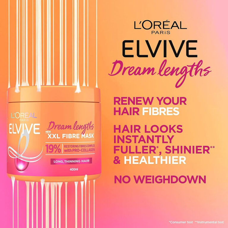 L'Oreal Hair Mask Dream Lengths XXL Fibre - 400ml