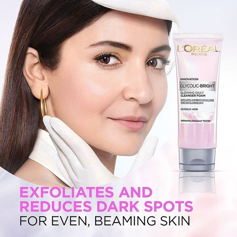 L'Oreal Paris Glycolic Bright Daily Cleanser Foam - 100ml