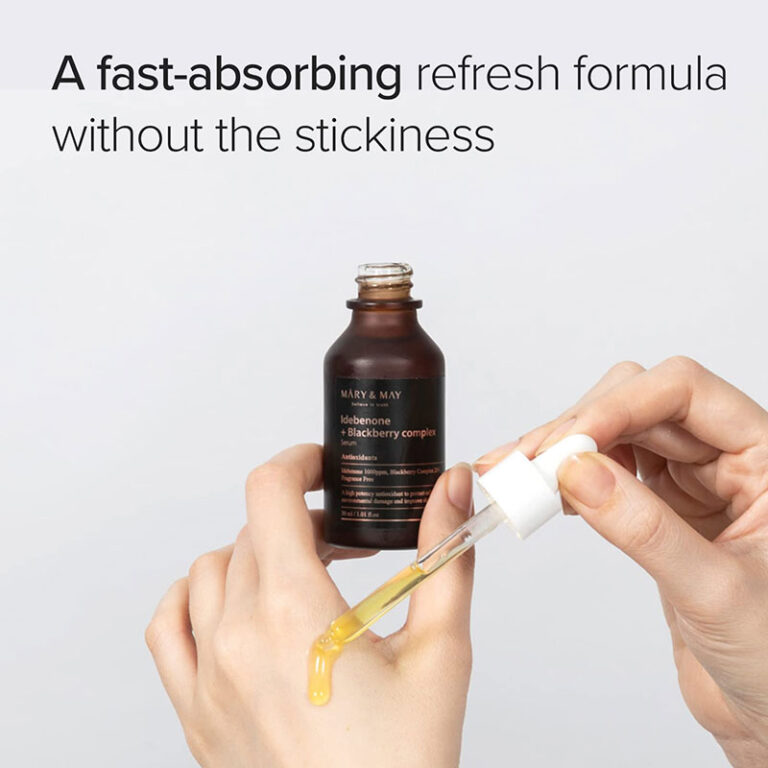 MARY & MAY Idebenone + Blackberry Complex Serum - 30ml