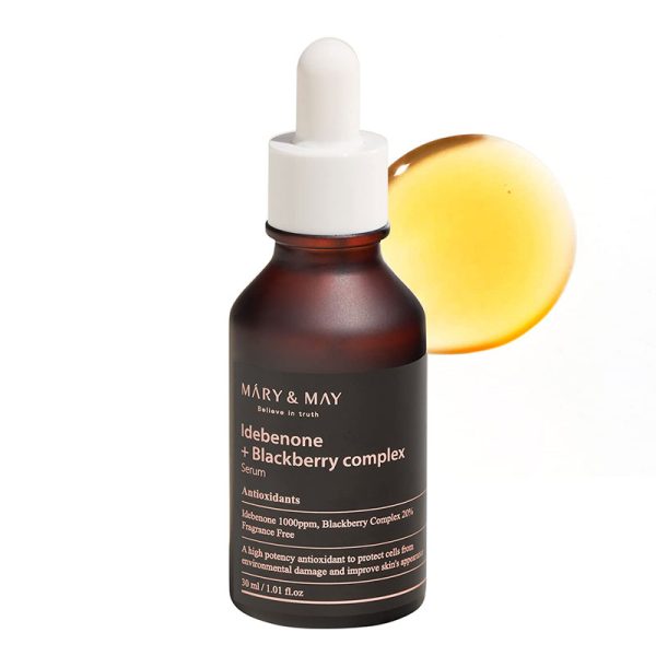 MARY & MAY Idebenone + Blackberry Complex Serum - 30ml