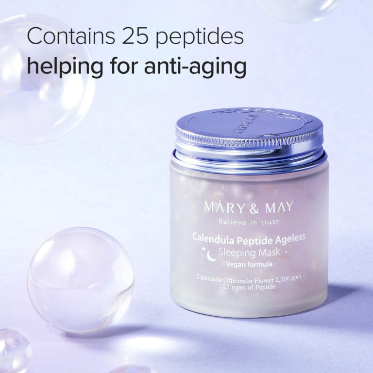 Mary & May Vegan Calendula Peptide Ageless Sleeping Mask - 110gm