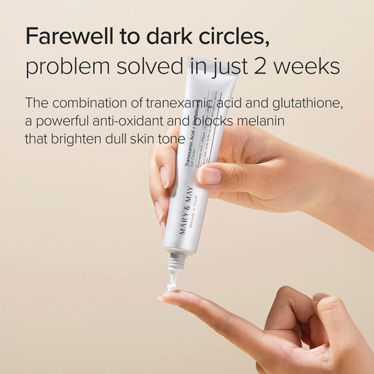 Mary&May Tranexamic Acid+Glutathione Eye Cream - 12gm
