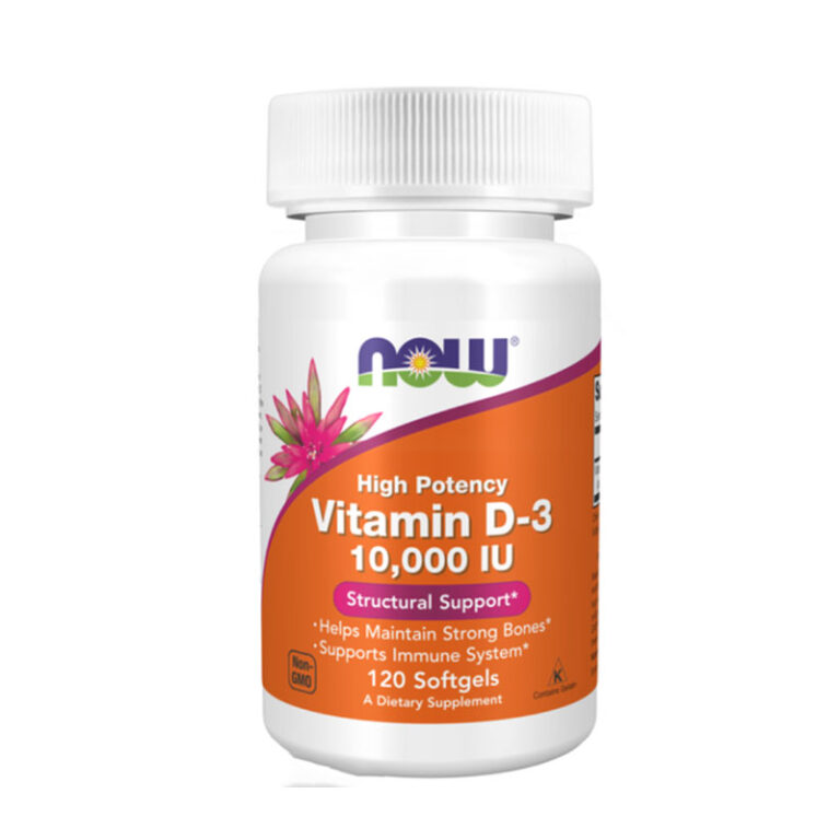 NOW Foods Vitamin D-3 10000 IU - 120 Softgels